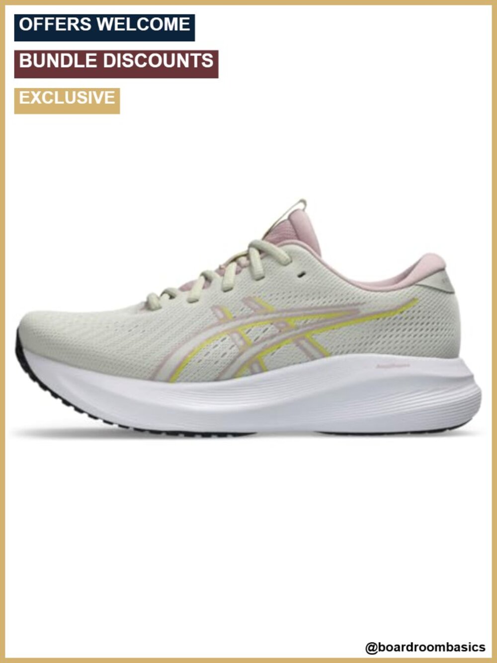Women's Athletic Sneakers with PureGEL Technology Road Running Lace-Up